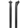 Generico Reggisella for Bici in Fibra di Carbonio, Offset 20 Mm, Lunghezza 400 Mm, Diametro 27,2/31,6 Mm, Parti del Tubo Sella for MTB E Bici da Strada,Componenti(27.2-400mm)