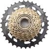 Generico Compatibile con Shimano MF-TZ500-7 Acciaio 7S Ruota Libera 14-34T for MTB Strada Bicicletta Pieghevole