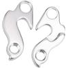Buxuaaaa 1pair Telaio Della Bici Da Strada Gancio Coda Leghe di Alluminio Bici Deragliatore Posteriore Hanger Universali Dropout Telai Coda Ganci di Coda Adattatori Leghe di Alluminio