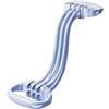 Generic Fascia di resistenza regolabile con 8 fasce di resistenza con manico a 6 tubi elastica per esercizi uomini donne yoga pilates braccio schiena spalla allenamento