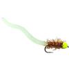 Ldbuejiaja Esca da pesca luminosa in morbido silicone, simulazione di vermi della pioggia, esche Swimbaits, accessori artificiali, esche morbide in silicone