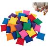 Générique Borse Da Lancio, Set Di Abilità | 20 Pezzi Quadrati Miniature Colorate 5 cm x 5,5 cm, Borse Di Cornhole, Gioco Di Lancio - Per Ragazzi E Ragazze, Feste Scuola Bambini, Carnevali E Rassemblemen