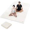 RYTMAT Tappetino da yoga pieghevole, antiscivolo, portatile, 200 x 130 x 5 mm, per pilates, campeggio, sport, viaggi, TPE, pieghevole