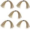 Ldbuejiaja Jigs Rock Esche da pesca in silicone, gambe di ricambio, per legare la mosca, materiale esca, gonne in silicone