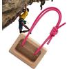 Kmxvzhqtn Hangboard Portatile - Attrezzatura da Allenamento Portatile E Compatta in Legno | Presa Pinch Block | per Esterno Interno Casa Palestra Porta Muro Ufficio Dormitorio