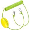 KiBcsLic Ancora da Barca Galleggiante Kit Paracadute Marino con Boa Treccia Accessorio Leggero PVC Nylon Struttura Resistente Set Completo con Galleggiante, Corda Verde, Palla di Boa