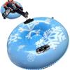 Générique Slittino per tubo da neve - anello da slittino gonfiabile spesso tubo da neve invernale durevole da 90 cm, guida pesante su galleggiante | esterno