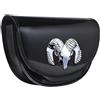 FewNvWa Custodia Rangefinder Golf Portatile in PU Porta Palline Tee Cintura Organizzatore Accessori Sportivi Impermeabile Adatta a Cintura, Nero