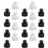 KALLORY Tappi Richiudibili per Borracce 40 PE Sigillanti Funzione Push And Pull Diametro 2,8 Cm per Borracce e Kettle