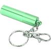 FILFEEL Strumento di Riparazione Punta da Biliardo Strumento Portatile per Pungere la Punta con Portachiavi per Presa e Prestazioni Migliorate (Silver)