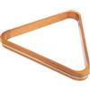 LuoAXINN Triangolo da Biliardo Rastrelliera da Biliardo in Legno di Pino Triangolo Leggero con Struttura Portaoggetti for Palline Accessori for