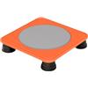 Generic Mini Trampolino per Bambini Trampolino Saltare Letto Elastico Compatto con Struttura in PP Resistente Adatto per Esercizio Fisico Gioco Educativo, Orangina