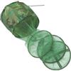 VALICLUD Rete da Pesca Pieghevole Portatile Rivestimento in Pu e Supporto in Metallo Inossidabile, Facile da Riporre, come Contenitore Pesca per Attività All'aperto Stili multipli