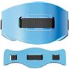 Generic Cintura da nuoto antiscivolo ad alta densità, attrezzatura per esercizi di nuoto, attrezzatura aerobica in acqua, 71 cm x 25 cm x 2,8 cm, di grandi dimensioni + cinghia regolabile resistente, schiuma