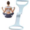 Generico Bande di Resistenza con Maniglie - Modello Aggiornato 2026 Corda Elastica in Silicone | 18,89 Pollici Estensore per Fitness Allenamento della | 48x10,5 cm Attrezzo Ginnico per Schiena Spalle e C