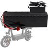 GLSQBVRP Batteria Per Ebike 48V 10Ah 13S3P Con Protezione BMS, Batteria Per Scooter Elettrico, Pacco Batteria Ricaricabile Agli Ioni Di Litio Con Caricabatterie XT60+SM