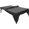 Wswqop Copertura Tavolo Pong Rivestimento Tavolo Tennis da Esterno Protezione Antipioggia 600D Oxford Tessuto Resistente Copertura Anti Graffi Adatta, Nero