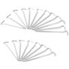 BGHYJKOL Picchetti Tenda 8/12pcs Outdoor Picnic Camping Fishing Canopy Tent Pegs Stakes Nails Ground Pin(12pcs)