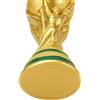 haobook Replica Trofeo Coppa del Mondo di Calcio, Coppa Premio Campione in Resina per Tifosi, Cimelio Calcistico, Regalo Decorativo per Ufficio, Bar, Festa,44cm