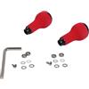 Aprilsunnyzone Kit fai da te per Daiwa, Stella, Twinpower, Stradic, Vanford, Ultegra, Sahara, con manico per mulinello da pesca, impugnatura pillole, in EVA, a forma di zucca, kit fai da te rosso (2 set rosso)