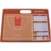 BESTYASH Lavagna da in e Basket Allenatori per Resistente di PVC a Tabellone Tattico Portatile Scritta Forma di Sfera Sportiva, Tavola Allenamento Compatta Partite Indoor e Outdoor