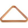 LuoAXINN Triangolo da Biliardo Rastrelliera Triangolare da Biliardo in Legno di Pino for Supporto for Palline, Tavolo con Bordo Arrotondato Stabile