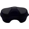 Generico Custodia protettiva per occhiali - Scatola per nuoto, Porta occhiali da immersione con clip di design, Guscio di protezione per parabrezza resistente, Custodia da viaggio con cerniera antiurto per spo