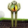 Genérico Strumento per divot, dispositivo in lega 3D di lunga durata e precisione, riparatore di divot per palline da golf, per appassionati, principianti e manutenzione del campo nei tornei