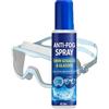 Genérico Spray antinebbia per occhiali, 20 ml, anti-appannamento per occhiali sportivi, per sport, viaggi quotidiani, all'aperto, palestra, nuoto, snorkeling, immersioni