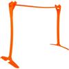 CORHAD Ostacoli per Agilità Regolabili in Altezza in Plastica Arancione per Allenamento Calcio All'aperto Resistenza Elevata e Alta Riconoscibilità