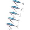hogtnd Attrezzatura da pesca da 10/15/20/25/30 g, altamente riflettente, esche dure, lancio largo, esche da pesca in acqua salata affondante, amo triplo, attrazione