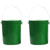 GALPADA 2 Pezzi Contenitore da Pesca Fori di Ventilazione in PVC Leggero e Sangue, la Pesca Le Uscite All'aperto, Valigetta Resistente e Portatile
