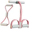 Generic Figura 8 Fascia di Resistenza 6 Tubi Pedale Estrattore con Maniglia Multifunzione Elastico Yoga Sit-up Pull Corda Uomo Donna Tenditore Pedale