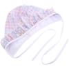 Luxshiny Cuffia da Nuoto per Chioma Lunghi Donna Tessuto con Bordo Regolabile Design Asciugatura Rapida Adatta Allenamento Nuoto Quotidiano