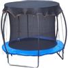 Opilroyn Telo ombreggiante Trampolino di ricambio resistente ai raggi UV e impermeabile, copertura antipioggia rotonda di ricambio per trampolino, per esterni, cortile, giardino, terrazza, giochi