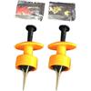QLECXZI Strumento da Pesca Multiuso, Esche, Clip, Vermi vivi, Clip con Elastici in Gomma, Caricatore rapido, Ogni appassionato di Pesca, Esche, Gadget, Elastici