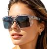 Generic Occhiali da sole di sicurezza, protezione UV, antiscivolo, da donna, polarizzati, per guida, equitazione, lavoro, costruzione, viaggi, vacanze, feste di compleanno