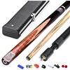 BCJMKDX Stecca da Biliardo, Stecca da Biliardo 9,5 mm/10 mm Fatta a Mano Nera 8 con Confezione in Scatola 3/4