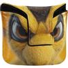 aidingzhi Funny Snake Brown Golf Putter Cover Mallet Magnetico Snap Golf Accessori per Mallet Square PU Pelle