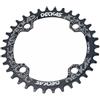 ReachMall per DECKAS - Corona stretta larga 104 mm per BCD, catena ovale rotonda per anello 32T-42T per 8/9/10/11/12, nero