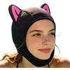 hikiau Copertura per la testa in apnea, in neoprene, comoda da indossare, flessibile, per kayak, sport acquatici, snorkeling, surf, vela, canoa