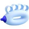 FytStycale Attrezzo per Rafforzare La Presa della Mano in Silicone, Regolabile, per Esercizi per Le Dita, Allenamento di Resistenza, Miglioramento, Blu