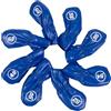 Ldbuejiaja 8 coperture per testa della mazza da golf in spessa pelle PU con numero ricamato, copertura protettiva in pelle PU per il pilota