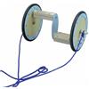 Xgdsnly Bici Allenamento Equilibrio Coordinazione Motoria Cyclette Statica Compatta Pedale Allenatore per Bambini, Blu, Blu, Con Corda