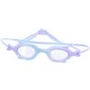 Luxshiny Occhialini da Nuoto Colore Lavanda Cartoon a Forma di Coda di Pesce in Policarbonato e Silicone, Impermeabili Sigillatura Morbida per Piscina e Calda