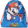 Franco Cosimo Panini SUPERMARIO - Zainetto Bambina e Bambino con Chiusura a Coulisse e Sistema Anti-Soffocamento, Valido come Sacca Sportiva e Asilo - Zaino Bambina Utile come Zaino Scuola e Free Time, Cm 35x42h