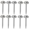 BGHYJKOL Picchetti Tenda 10pcs Carpet Pegs Domed 95mm Garden Nails Grey Tent