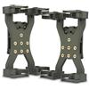 Generic 2 Pezzi Tattico Calibro 12 For Fucile Da Caccia Supporto For Conchiglia 8 Colpi Caricatore Regolabile For Munizioni Custodia For Clip Da Cintura Adattatore Mag Accessori For La Caccia(Brown)