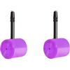 FUBESK Camera d'aria ultraleggera per bicicletta, 2627529 pollici, 19-26, 62 g, leggera, con valvola da 45 mm, freno a disco per ciclismo su strada, viola