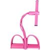 Generic 4/6-Tube Pedale Estrattore Fascia di Resistenza con Manico Multifunzione Elastico Yoga Sit-up Pull Corda Uomini Donne Pedale Tenditore Esercizio